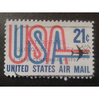 США 1971 авиапочта