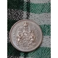Канада 50 центов 1968