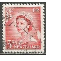 Новая Зеландия. Королева Елизавета II. 1956г. Mi#357.