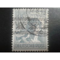 Германия 1948 надпечатка Бизония 12 пф.