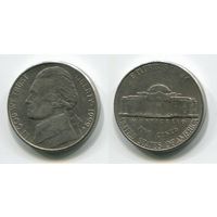 США. 5 центов (1999, буква P)