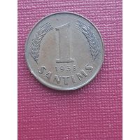 1 сантим 1938. С 1 рубля