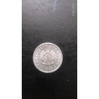 Польша 10 грошей 1949 алюминий без слова Ludowa (Народная )