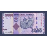 Танзания, 5000 шиллингов 2010 - 2020 г., P-43c, UNC