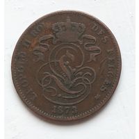 Бельгия 2 сантима, 1873 'DES BELGES' 4-1-61