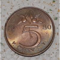 Нидерланды 5 центов, 1980 (4-11-49)
