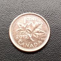 Канада 1 цент 2012  (магнит)