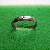 Обручальное кольцо с датой 1884г., диаметр 22,5мм., лот ок-7