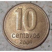 Аргентина 10 сентаво, 2009 (14-11-52)