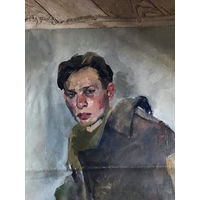 Портрет солдата 7 (60 х 80 см) - автор Ветик Михаил Афанасьевич род. 1936