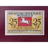 Германия 25 пфеннингов (Брауншвейг) 1921