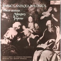 MUSICA ANTIQUA POLONICA - Jozef Zeidler - LP