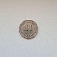 Южная Корея 100 вон 1974 года