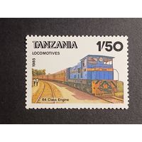 Танзания 1985. Локомотивы