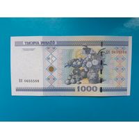 1000 рублей 2000 года. Беларусь. Серия ЕЯ. UNC