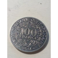 100 франков Западная Африка 2014