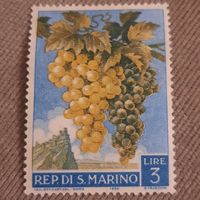 Сан-Марино 1958. Виноград. Марка из серии