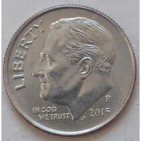 10 центов (дайм) 2015 Р сша. Возможен обмен