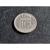 Нидерланды 10 центов 1999