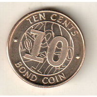 Зимбабве 10 цент 2014