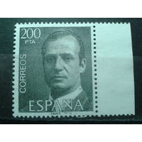 Испания 1981 Король Хуан Карлос 1* 200 песет Михель-3,6 евро