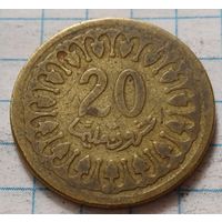 Тунис 20 миллимов, 1960     ( 2-8-1 )