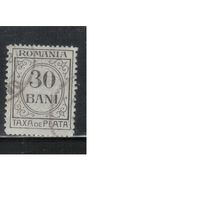 Румыния-1920(Мих.45)  гаш. ,  Стандарт, Доплатные марки, черный цвет(2)