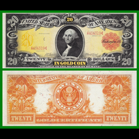 [КОПИЯ] США 20 долларов 1905г. Золотой Сертификат.