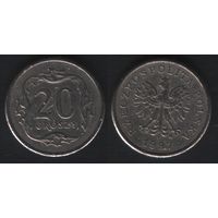 Польша y280 20 грош 1997 год (mw) (m100)
