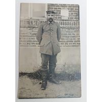 Фото   солдат  Германия  1918 Feldpost