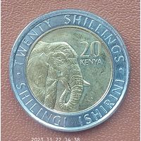 Кения 20 шиллингов, 2018