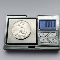 50 копеек 1925 года. ПЛ. Серебро 900. Монета не чищена. 291