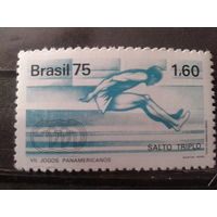 Бразилия 1975 Мировой рекорд в тройном прыжке** одиночка