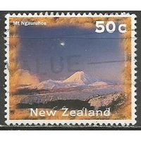 Новая Зеландия. Пейзаж. Гора Нгаурухоэ. 1996г. Mi#1506.