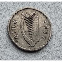 Ирландия 3 пенса, 1942 3-14-44