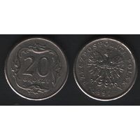 Польша y280 20 грош 1997 год (mw) (m101)