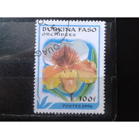 Буркина Фасо 1996 Орхидея