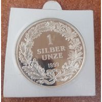 Швейцария 1oz  серебро
