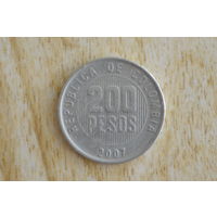 Колумбия 200 песо 2007