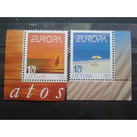 Литва 2004 Европа, туризм и отдых** Полная серия, угол
