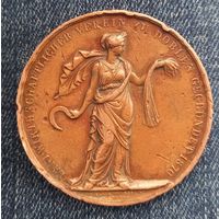 Настольная медаль, Preis Medaille, Сельскохозяйственное общество в Добеле (Doblen), основано в 1870 г .распродажа коллекции.