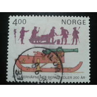Норвегия 1985 артиллерия