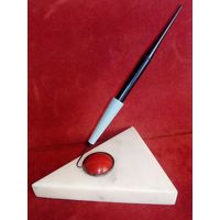 Письменный прибор мрамор редкая ручка СССР