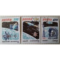 Марки серии Польша космос 1979