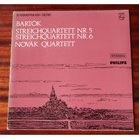 Bartok. Streichquartett Nr.5, Streichquartett Nr.6 - Novak-Quartett LP, 1968